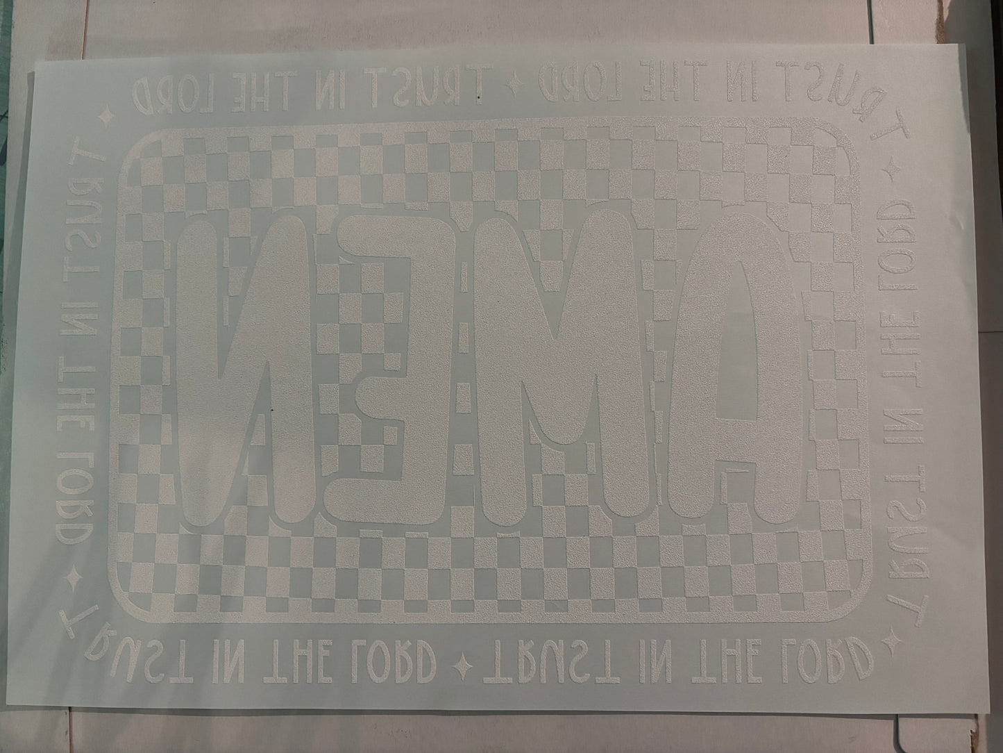 Tee Shirt Decal