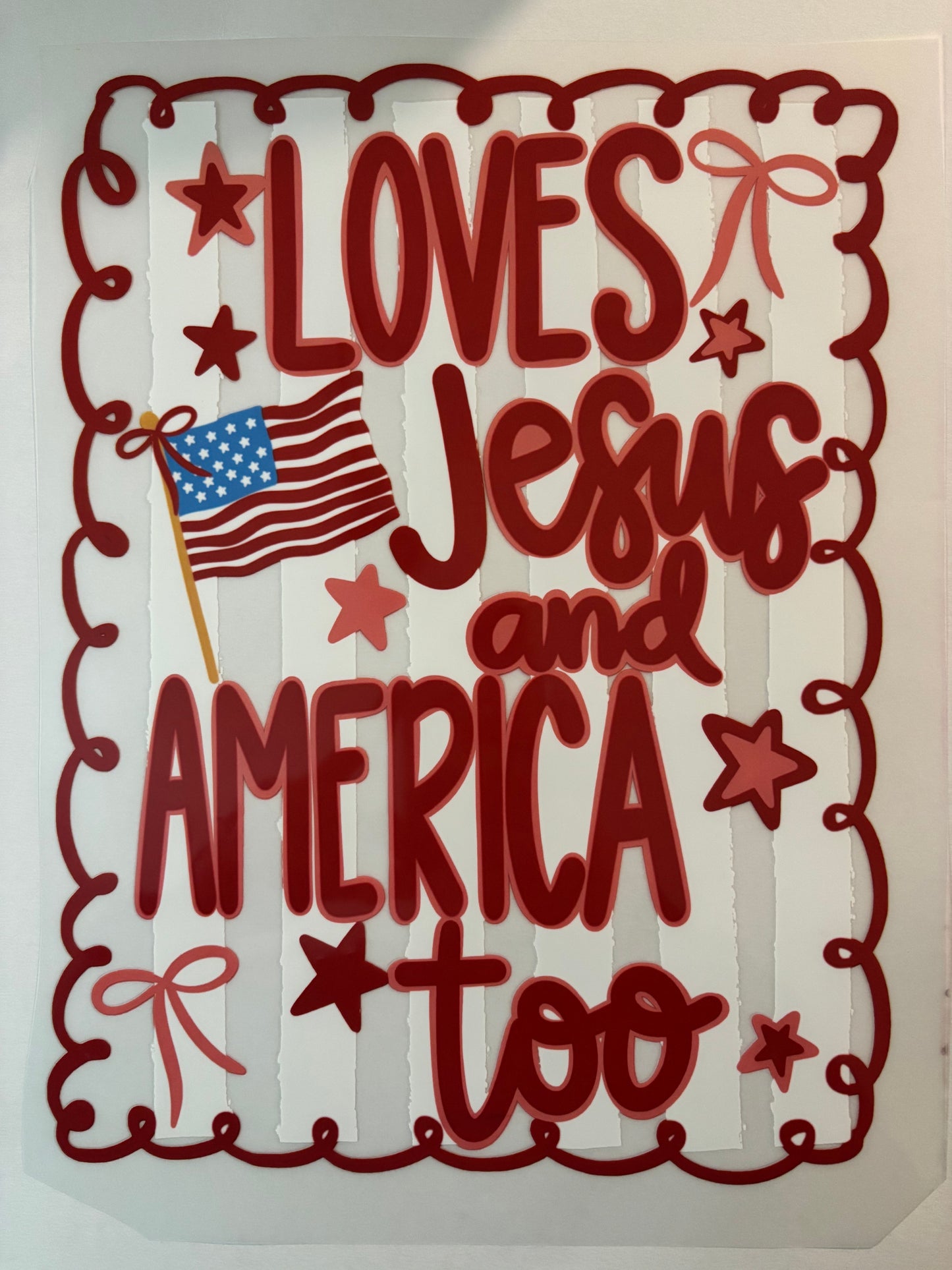Tee Shirt Decal