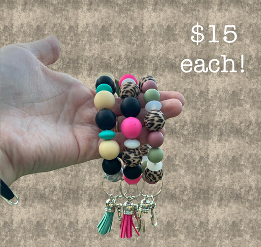 Handmade Wristlets! Please put in notes at check out which one you would like.