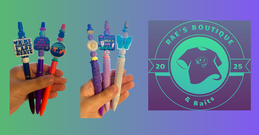Beaded Pens! Please put in note at checkout which one you want.