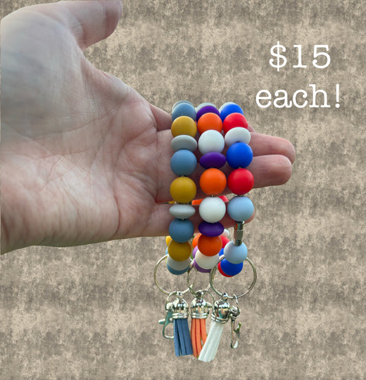 Handmade Wristlets! Please put in notes at check out which one you would like.