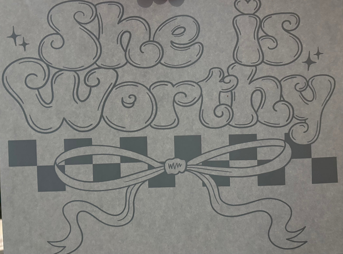 Tee Shirt Decal